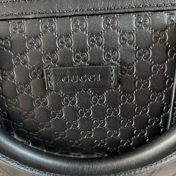AUTHENTIC GUCCI GUCCISSIMA BOSTON SATCHEL SHOULDER BAG - Picture 11 of 17